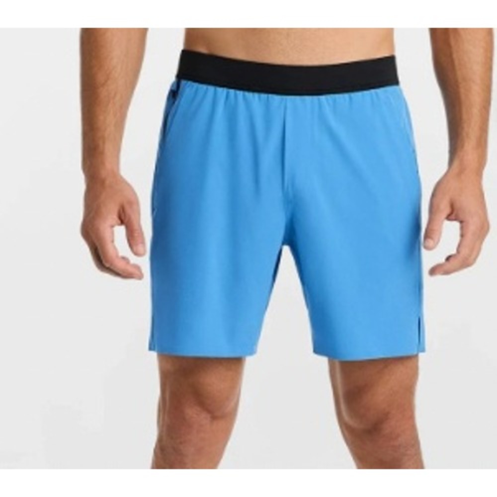 NEW Ten Thousand Interval Shorts Mens Royal Blue Athletic Training Gym Size XL